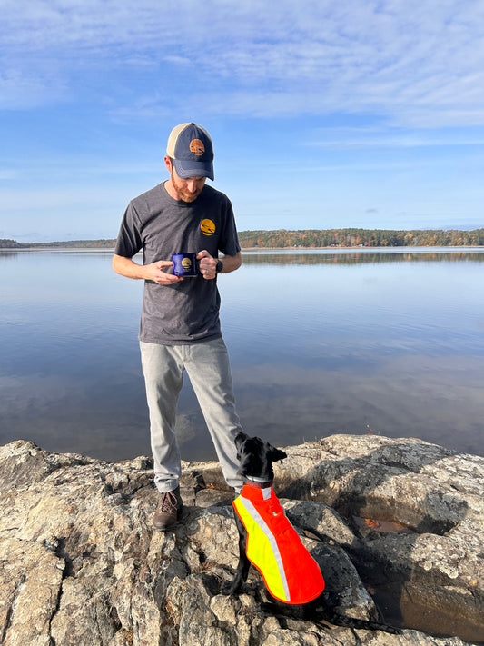 Are you thirsty for history? TrinityHistory.com Dark grey short sleeve t-shirt